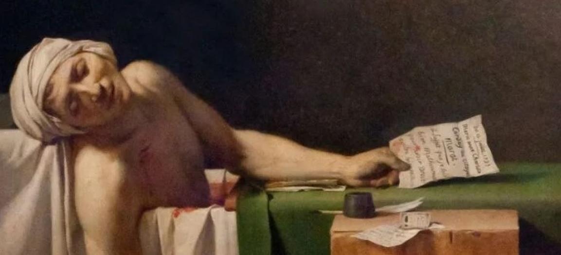 Schilderij licht en duisternis